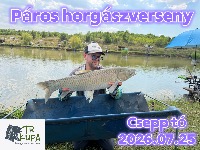 Csepp tó páros horgászverseny